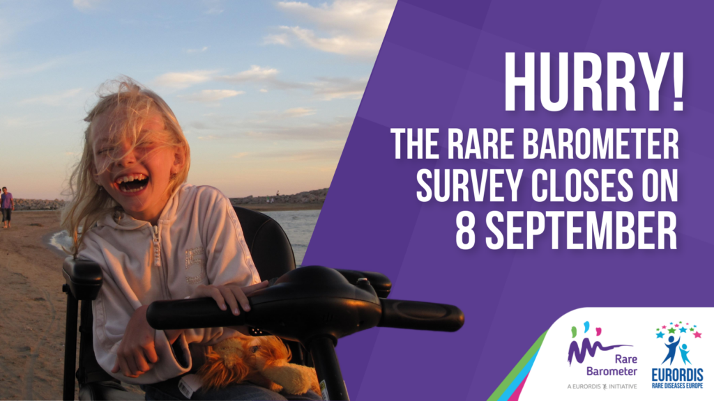 Make your voice heard: Participate in the Rare Barometer Survey on the impact of living with a rare diseases on everyday life